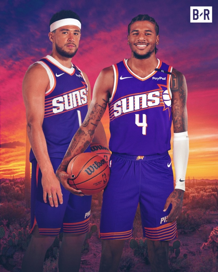 火力如何?太阳新任GM:布克和杰伦-格林会成为新赛季的后场首发